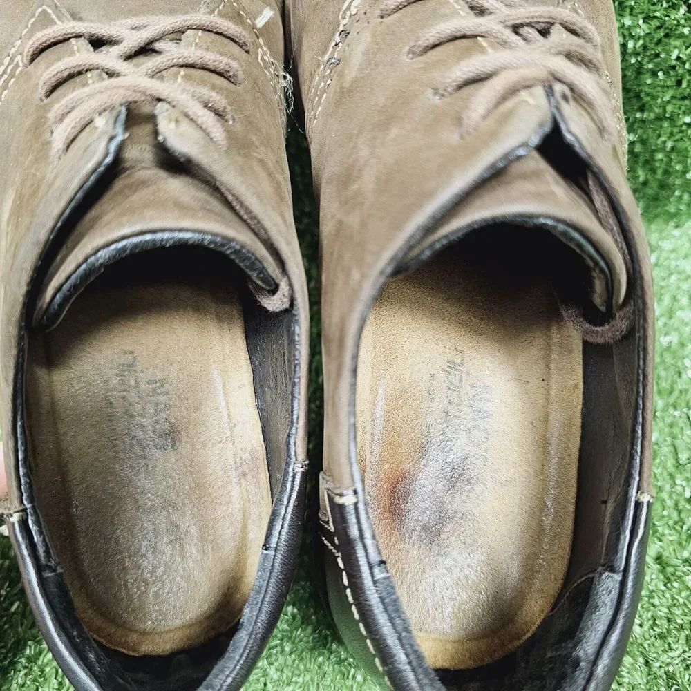 Naot Chief Walnut Brown Leather Oxford Casual Shoes Mens Size‎ EU 41 US 8